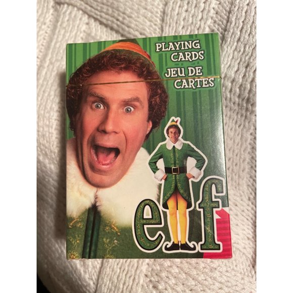 Elf Movie Playing Cards New in Box & cellophane Will Ferrell - Picture 1 of 6